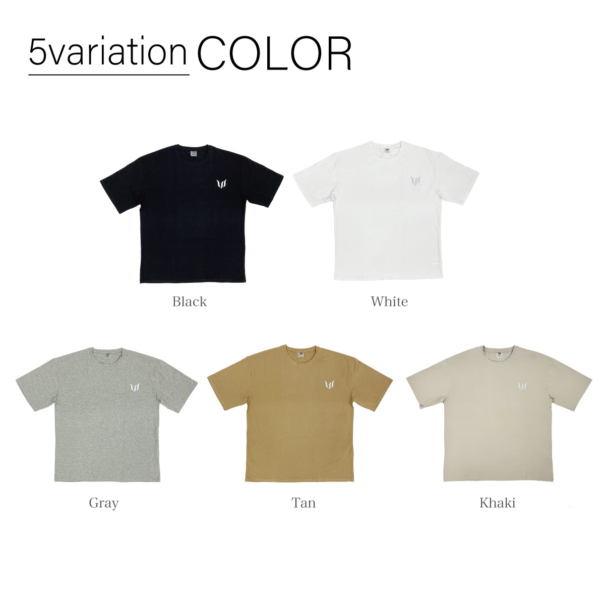 ESSENTIALS REFLECT OVERSIZE TEE - TAN