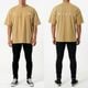 ESSENTIALS REFLECT OVERSIZE TEE - TAN