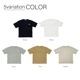 ESSENTIALS REFLECT OVERSIZE TEE - TAN