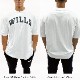 FRONT BIG LOGO OVERSIZE TEE - WHITE