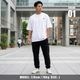 RELAXED REFLECT PANTS - BLACK