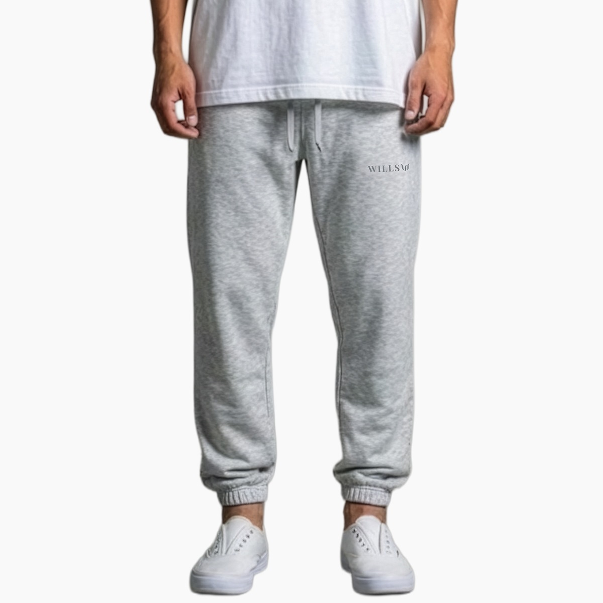 RELAXED REFLECT PANTS - GRAY