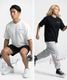 CLASSIC LOGO BACK PRINT OVERSIZE TEE - BLACK