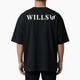 CLASSIC LOGO BACK PRINT OVERSIZE TEE - BLACK