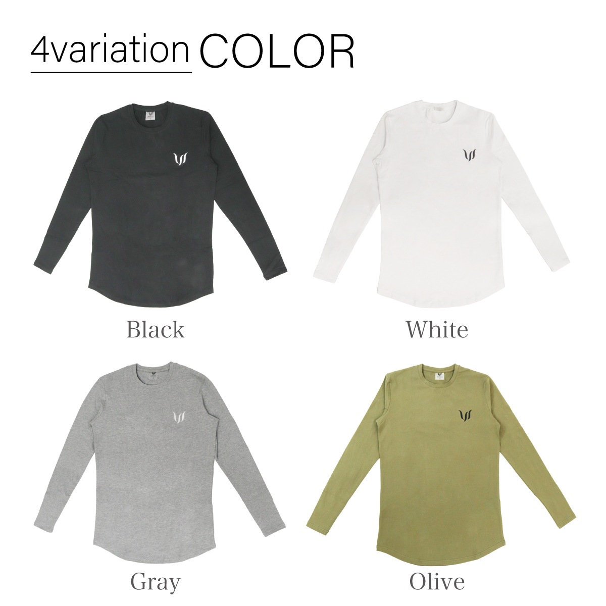 ESSENTIAL SP LONG SLEEVED TEE - OLIVE