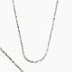 WHEAT CHAIN NECKLACE - SILVER