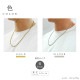 WHEAT CHAIN NECKLACE - SILVER
