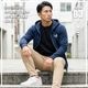 SP ZIP HOODIE - NAVY