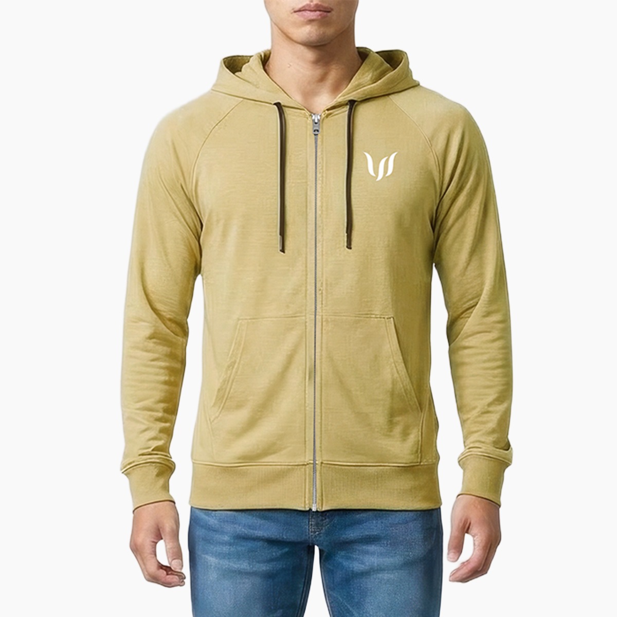 SP ZIP HOODIE - TAN