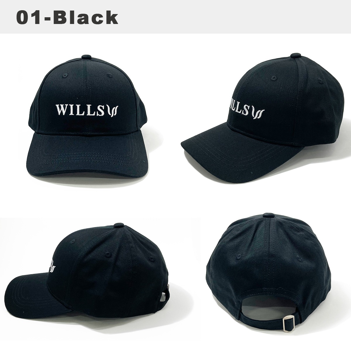 CLASSIC LOGO BASEBALL CAP - BLACK