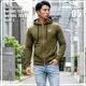 SP ZIP HOODIE - OLIVE