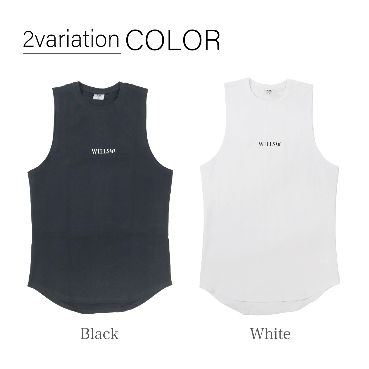 CORE SLEEVELESS T-SHIRT - BLACK