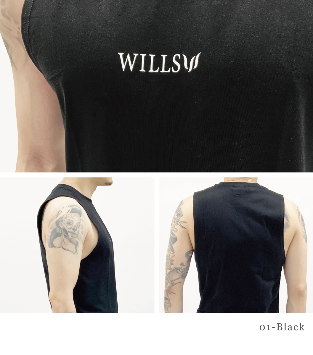 CORE SLEEVELESS T-SHIRT - BLACK