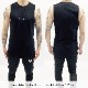 CORE SLEEVELESS T-SHIRT - BLACK
