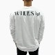 CLASSIC LOGO BACK PRINT OVERSIZE LONG SLEEVED - WHITE