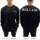 CLASSIC LOGO BACK PRINT OVERSIZE LONG SLEEVED - BLACK