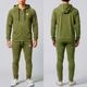 SP "ZIP HOODIE + JOGGER PANTS" SET UP  - OLIVE