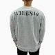 CLASSIC LOGO BACK PRINT OVERSIZE LONG SLEEVED - GRAY