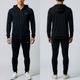 SP "ZIP HOODIE + JOGGER PANTS" SET UP  - BLACK (BLACK LOGO)