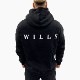 ESSENTIALS HOODIE - BLACK