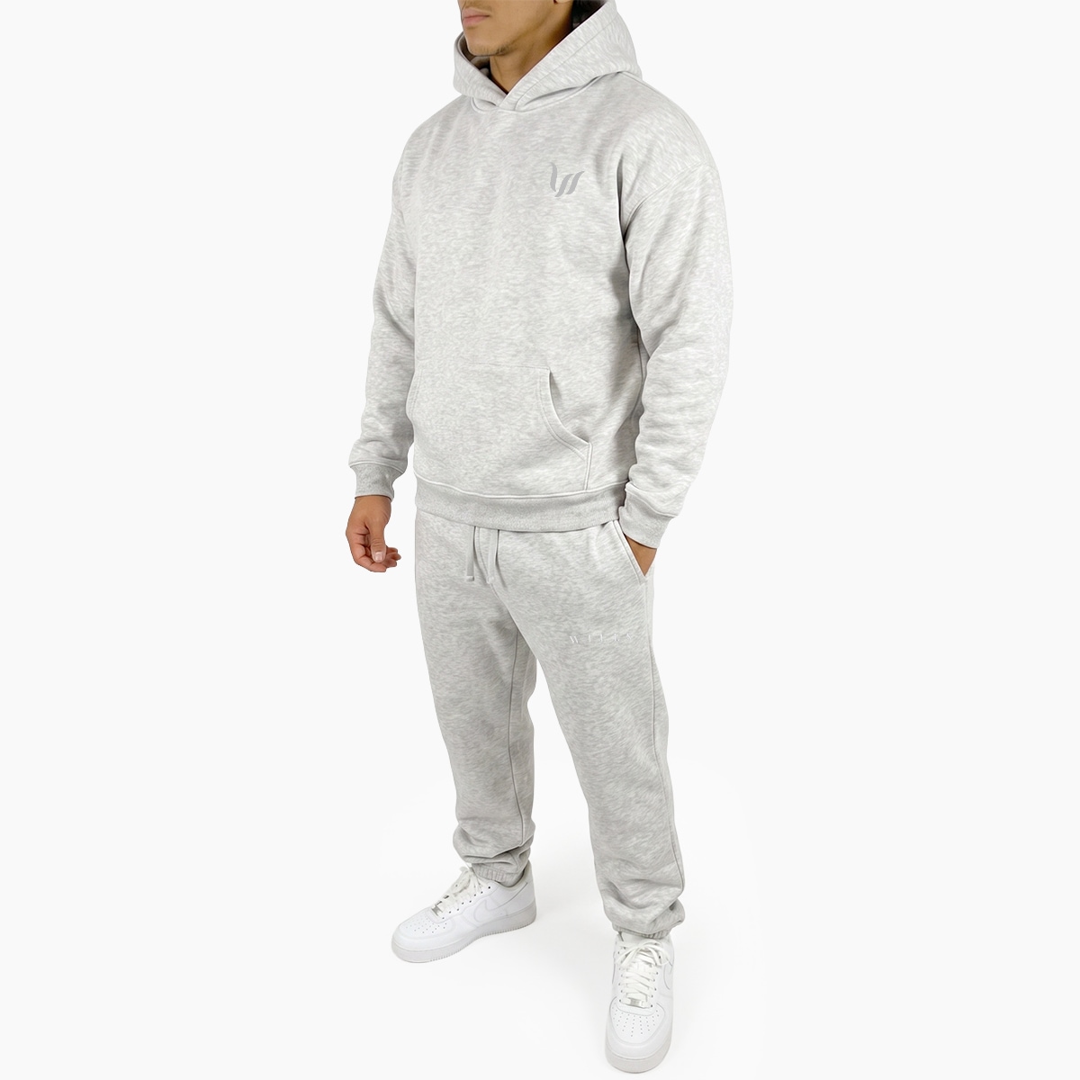 ESSENTIALS REFLECT "HOODIE + PANTS" SET UP  - GRAY