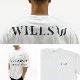 CLASSIC LOGO BACK PRINT OVERSIZE TEE - WHITE