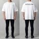 CLASSIC LOGO BACK PRINT OVERSIZE TEE - WHITE