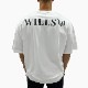 CLASSIC LOGO BACK PRINT OVERSIZE TEE - WHITE