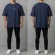 CORE OVERSIZE TEE - NAVY