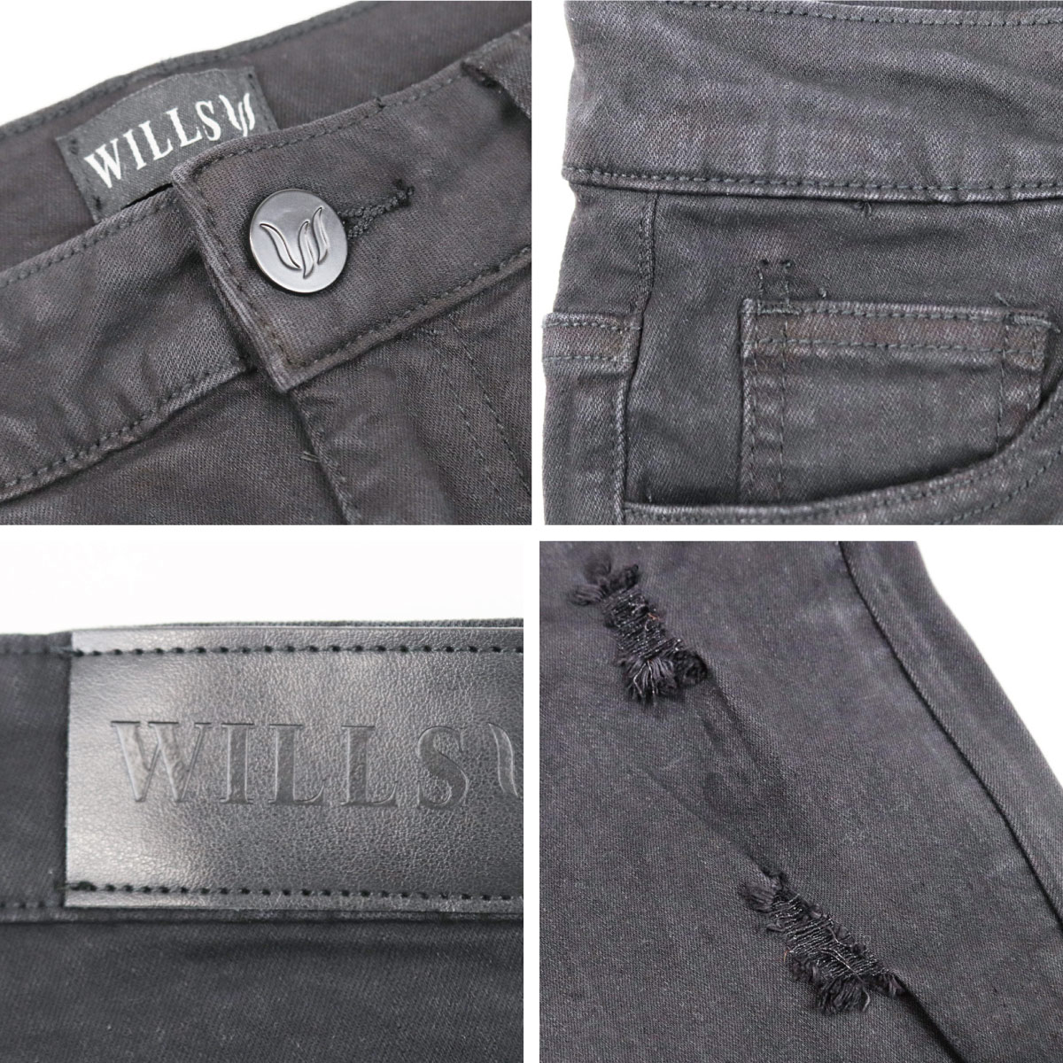 SUPER STRETCH JEANS - SKINNY FIT - BLACK(᡼)