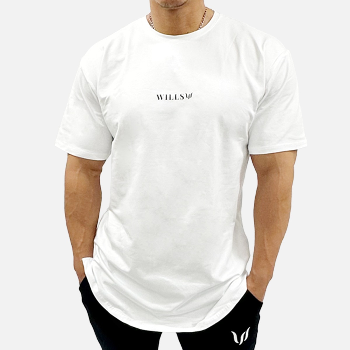 CORE SHORT SLEEVED T SHIRT - WHITE