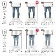 SUPER STRETCH SKINNY JEANS - LIGHT BLUE(᡼)