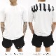 BIG LOGO OVERSIZE TEE - WHITE