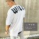 BIG LOGO OVERSIZE TEE - WHITE