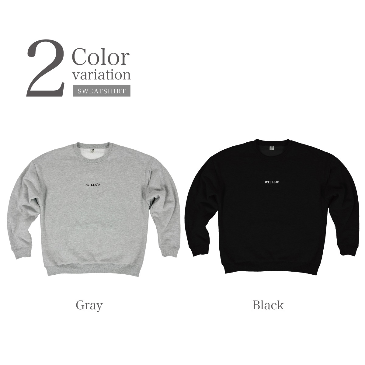CORE OVERSIZE SWEATSHIRT - BLACK
