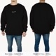 CORE OVERSIZE SWEATSHIRT - BLACK