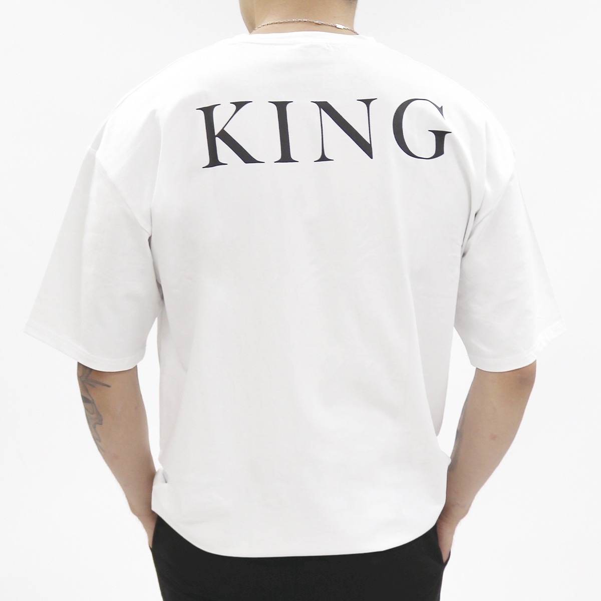 OVERSIZE KING TEE - WHITE