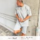 OVERSIZE FRENCH TERRY TEE - GRAY