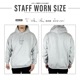 CORE OVERSIZE HOODIE - GRAY