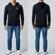 SP ZIP HOODIE - BLACK