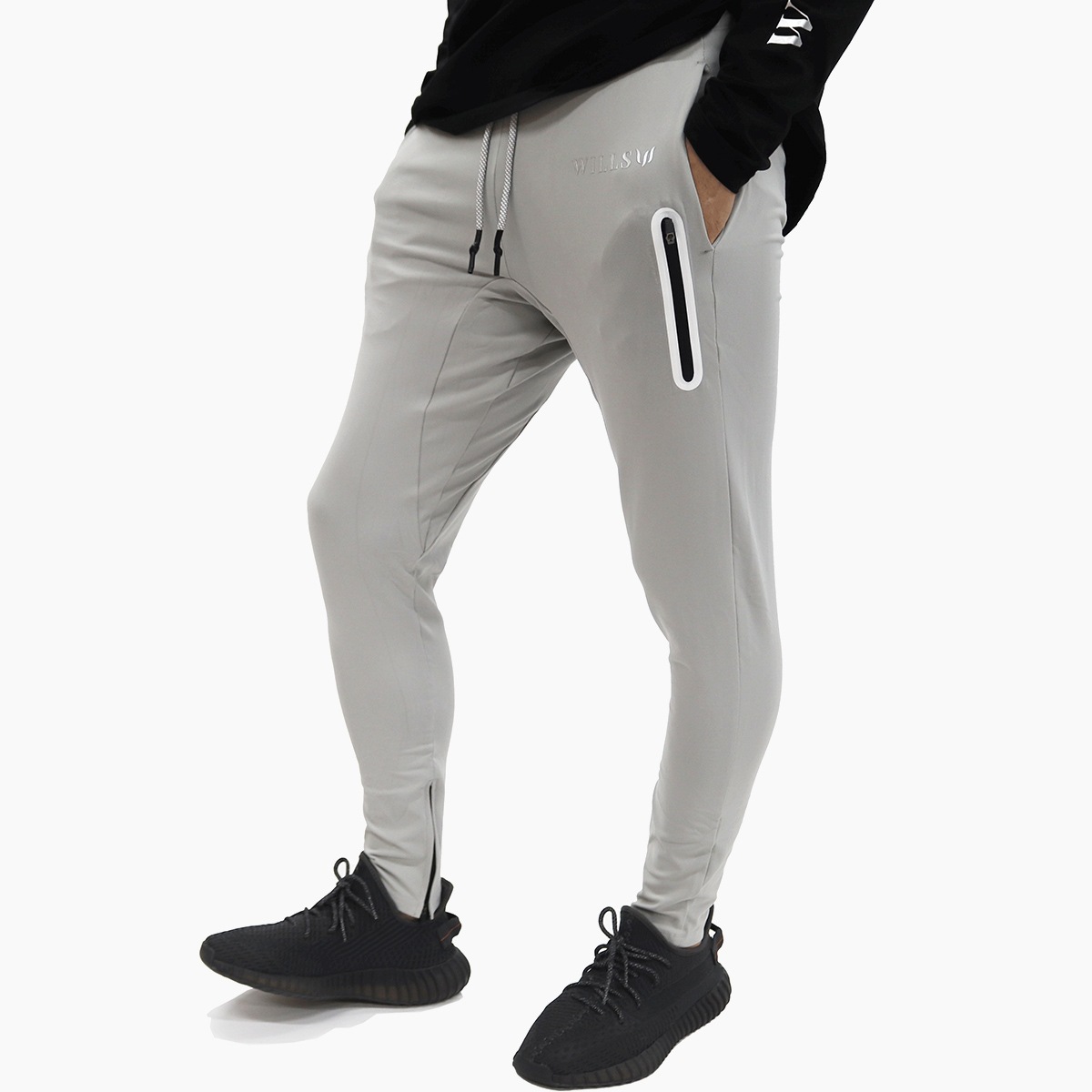 STRETCH UTILITY PANTS - GRAY