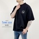 WEAR YOUR WORLD OVERSIZED T-SHIRT - BLACK