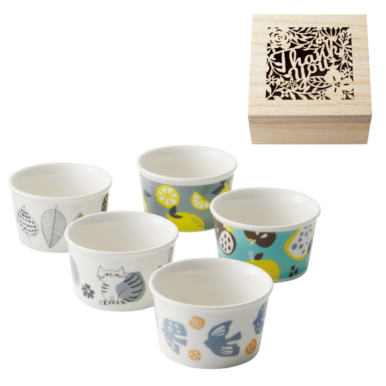 ノルディック　ミニカップ5個セット