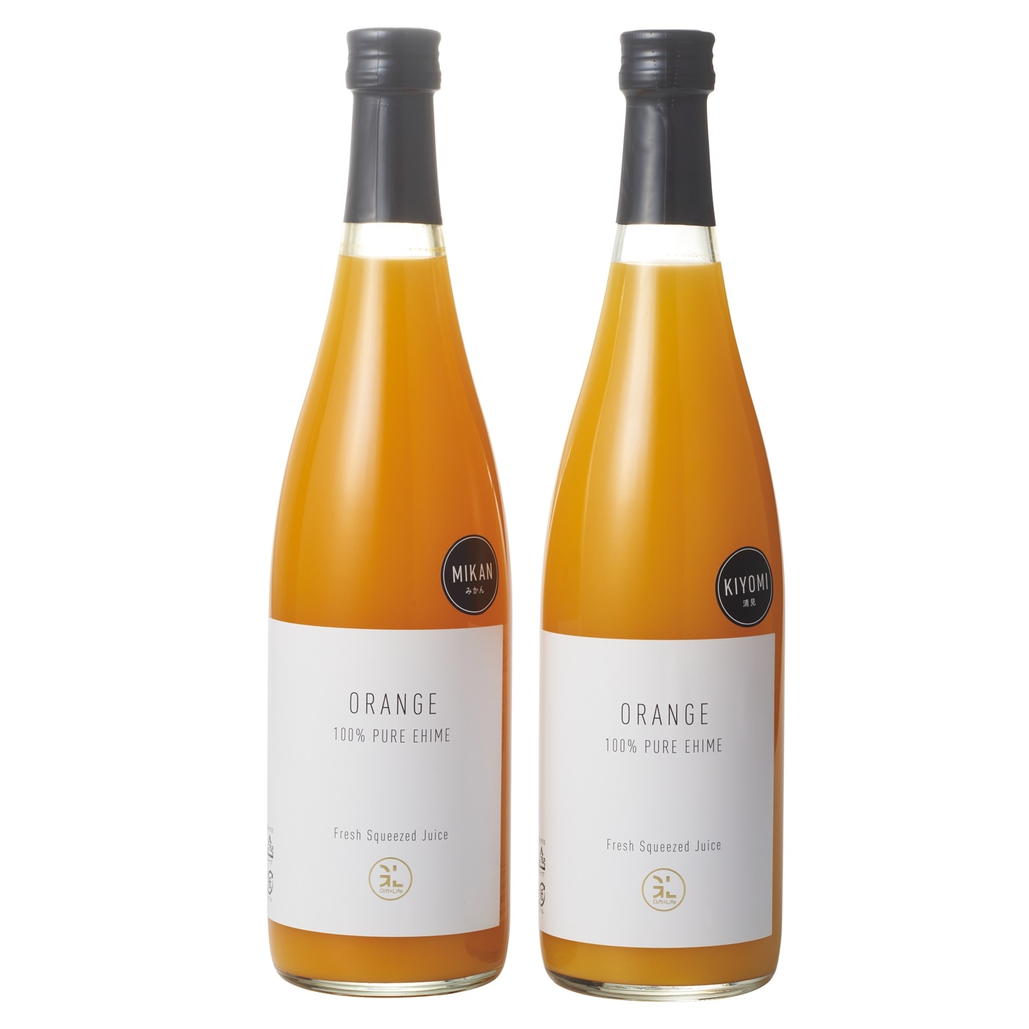 <Gift&Life> 温州みかん･清見 2本セット