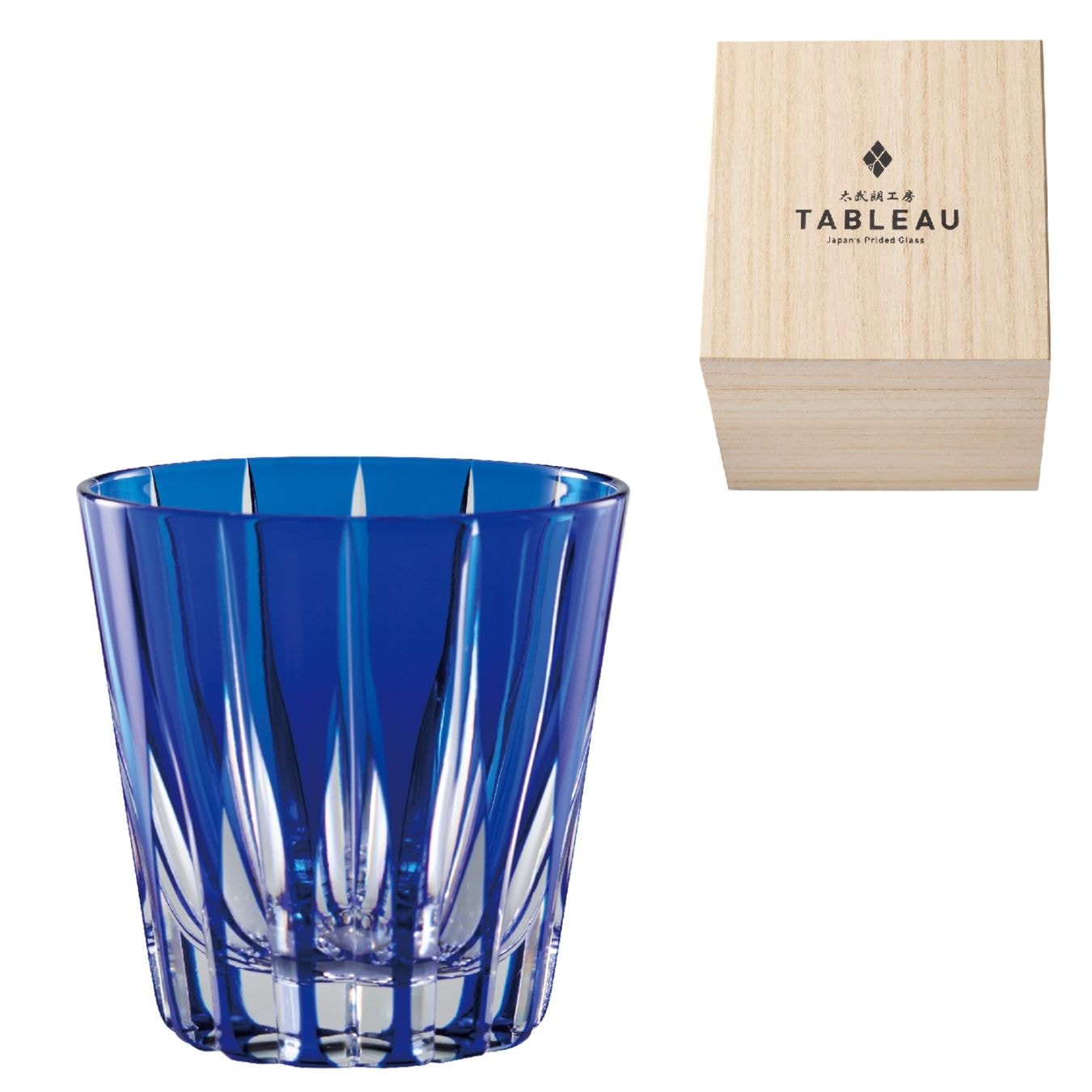 江戸切子 剣菱 2026イヤーズ クリスタルグラス ルリ 