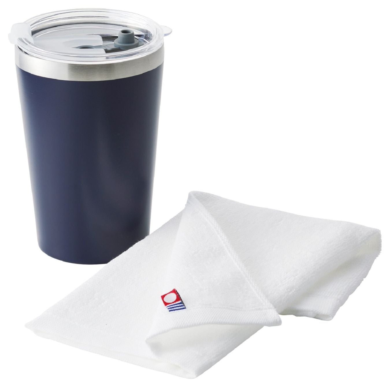 AMIi HOME カップインタンブラー（NV）&タオル