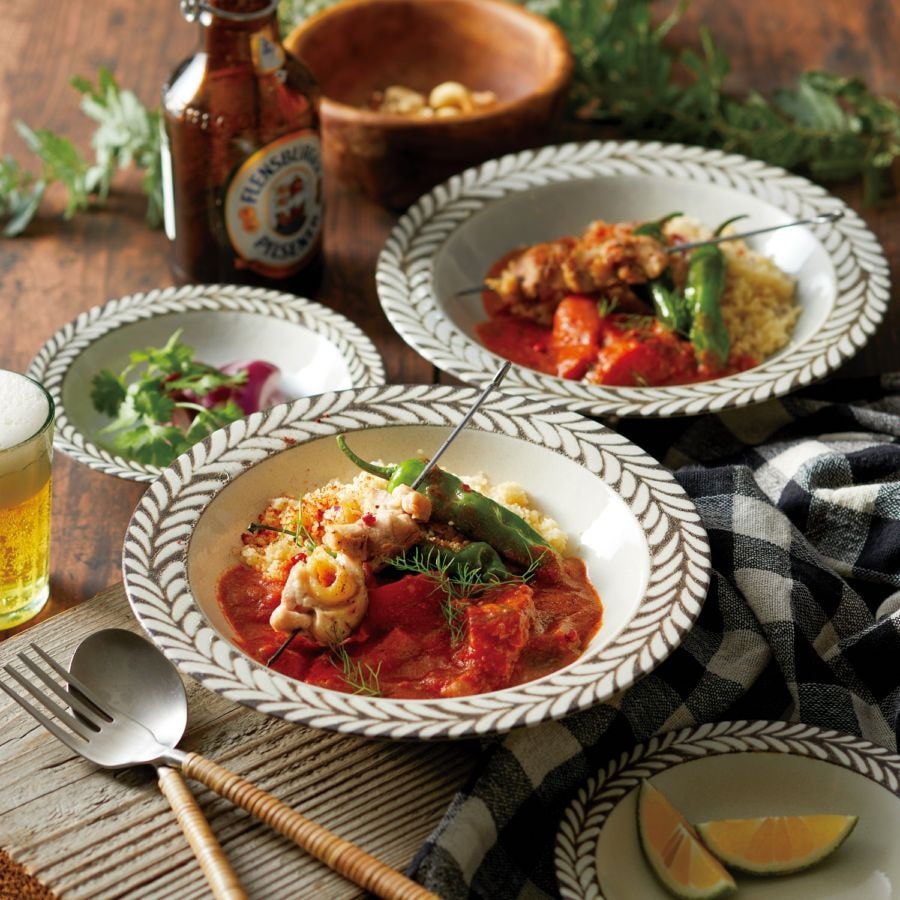 ROMARIN ペアディーププレートセット