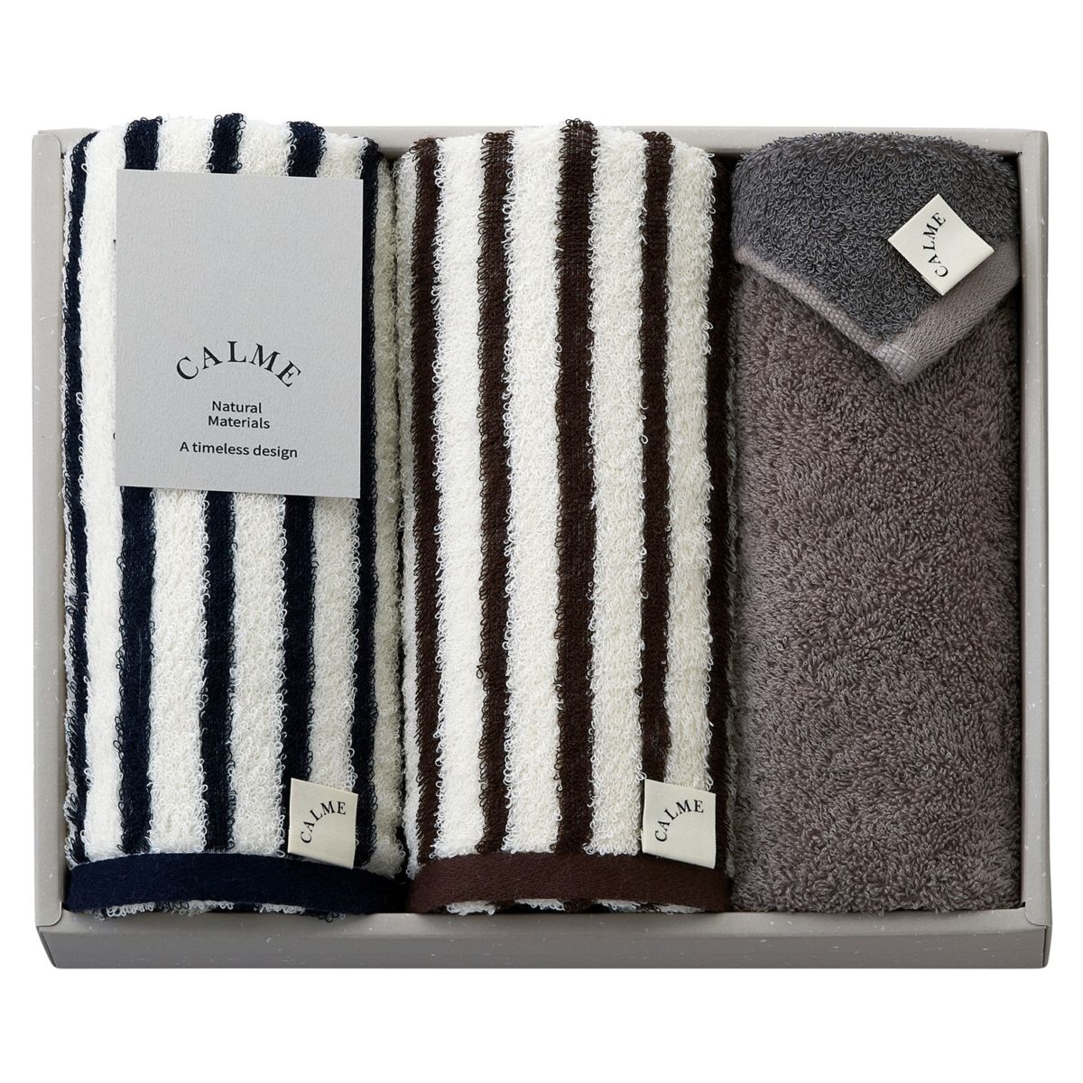 CALME Bamboo タオルセット