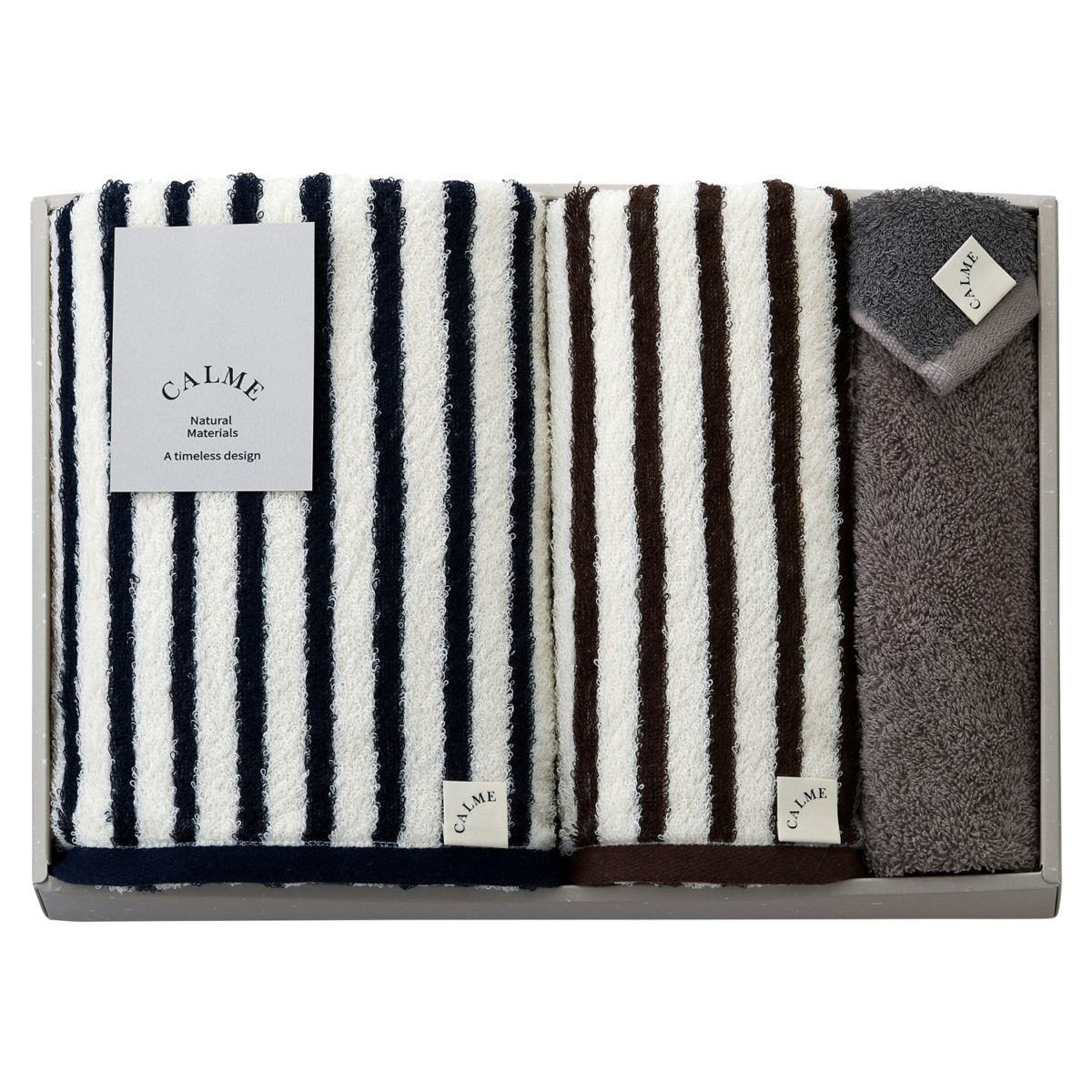 CALME Bamboo タオルセット