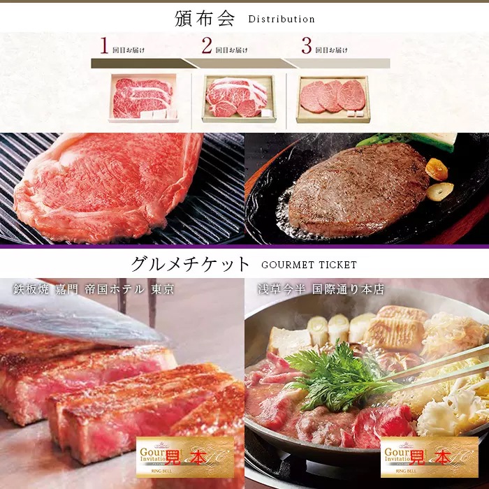 リンベルカタログギフト｜選べる国産和牛　弥栄（いやさか）